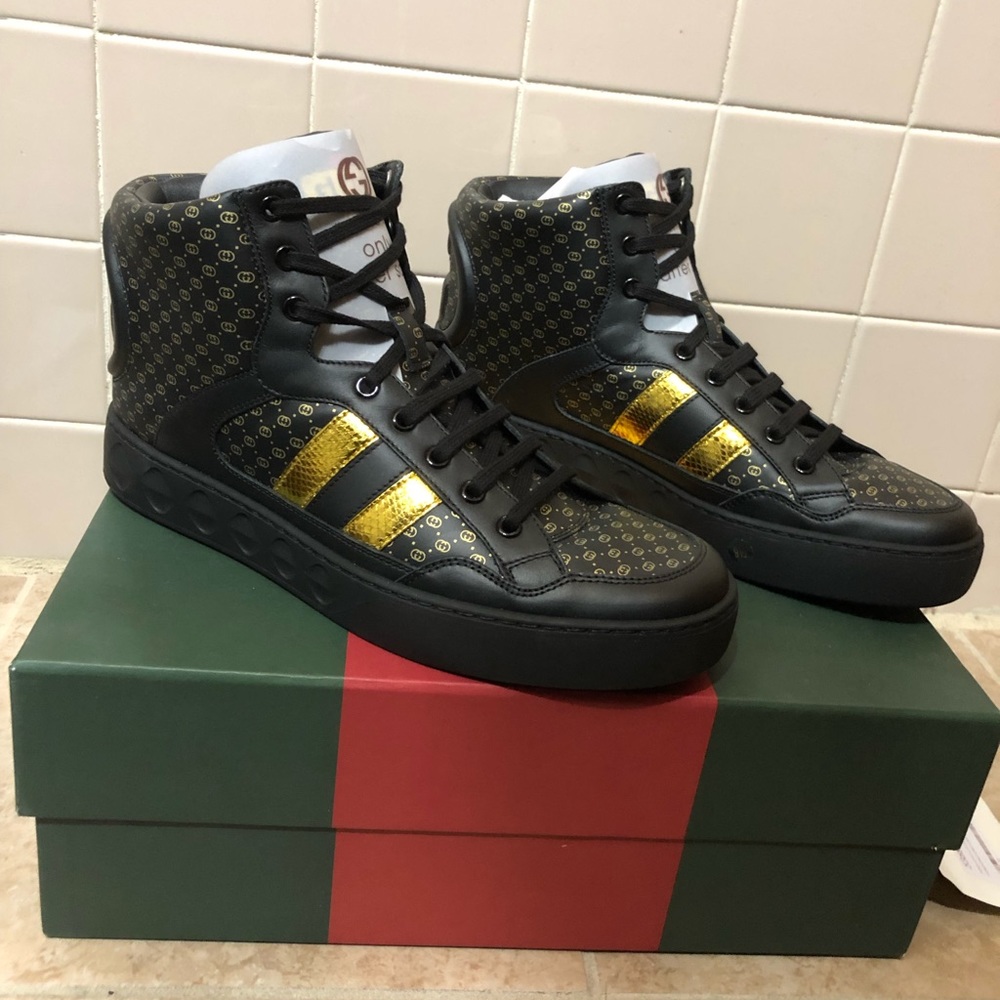 Gucci Dapper Dan High Top Sneakers